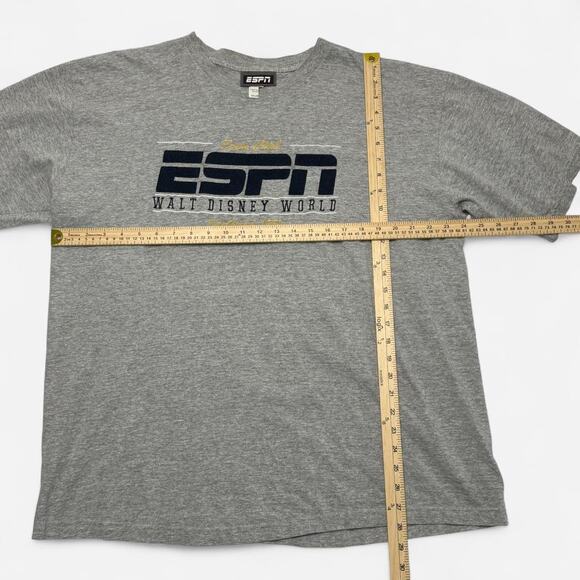 ESPN Walt Disney World Gray Graphic T-Shirt XXL Oversized - Picture 6 of 6